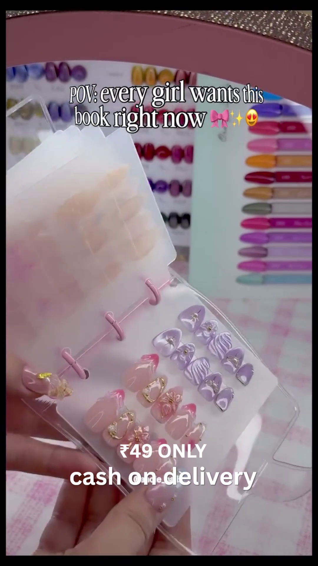 Viral Press-On Nail Book – Every Girl’s Beauty Obsession